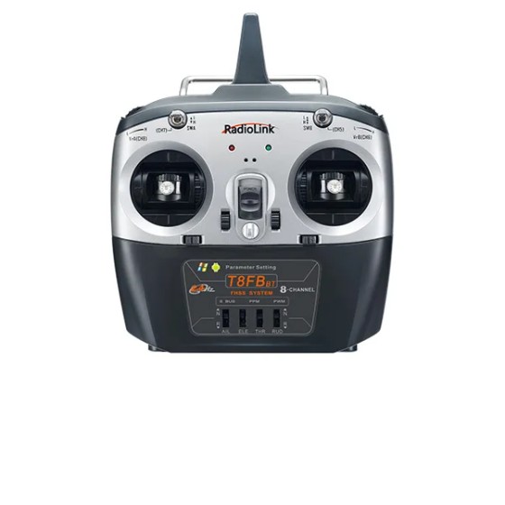RadioLink T8FB 2.4GHz 8CH RC Transmitter Radio R8EF Receiver Controller Receptor RC Helicopter Quadcopter Planes Fixed Wing DIY